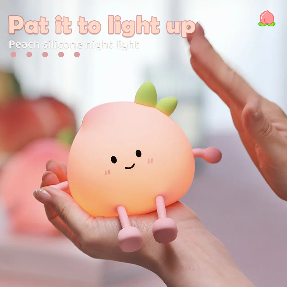 🍑 Peach Night Light