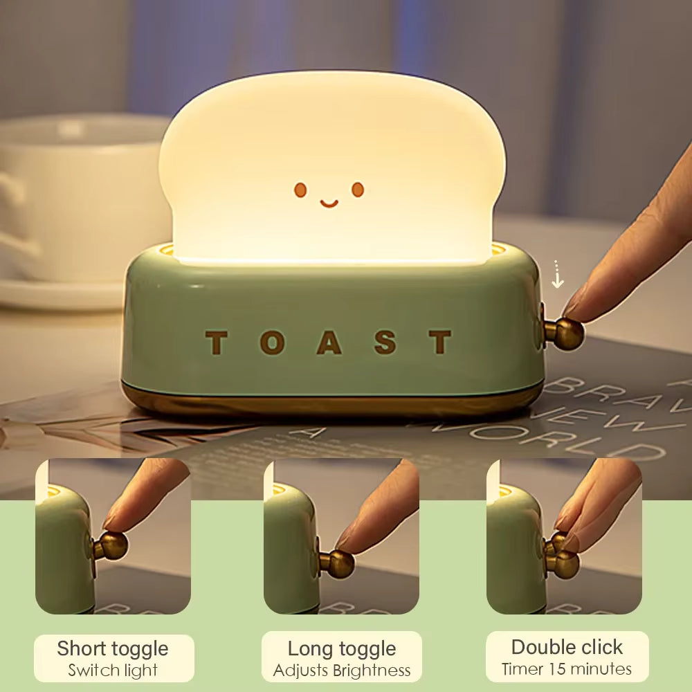 🍞 Toaster Night Light