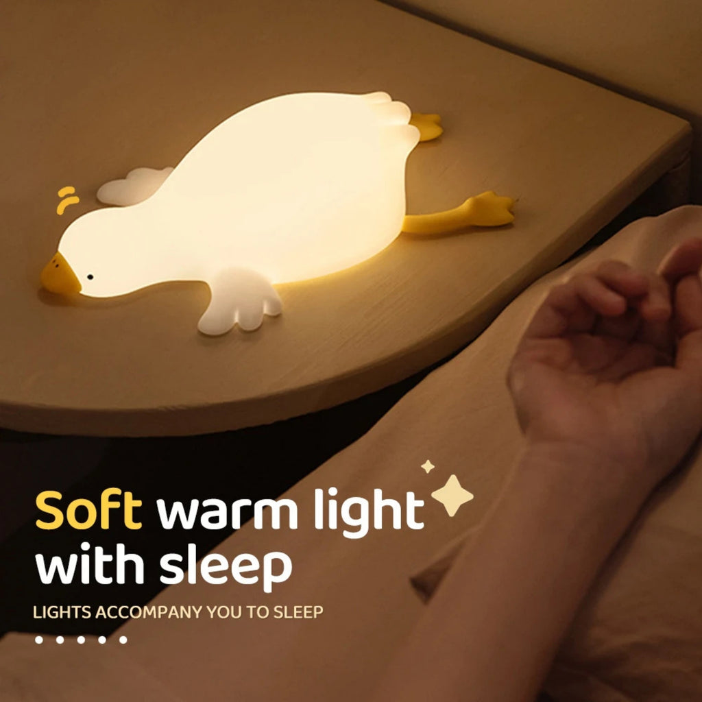 🪿 Lying Goose Night Light