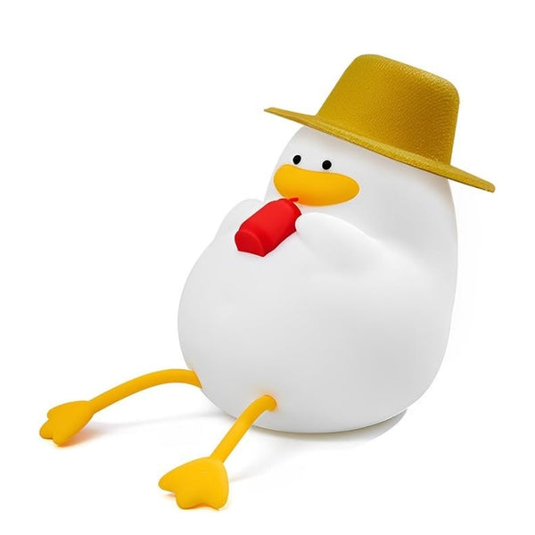 Chill Duck Night Light (Squeezable & Tappable)