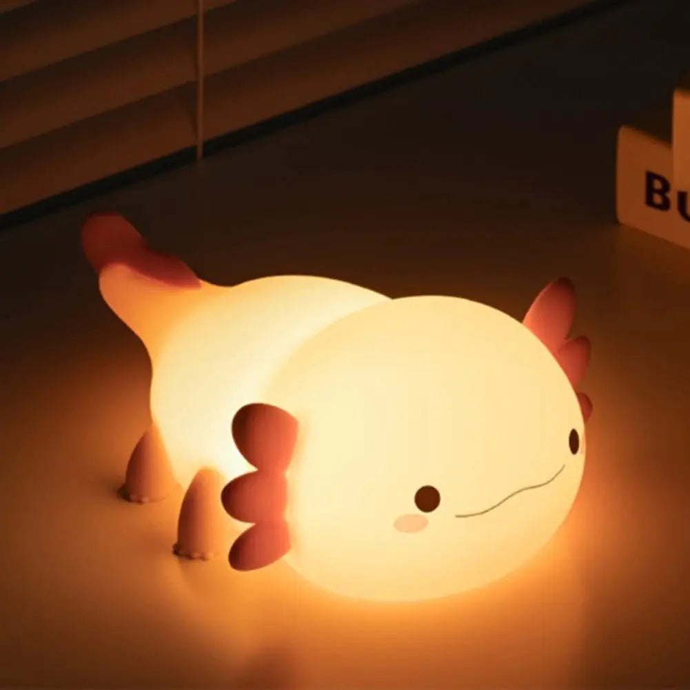 🌸 Axolotl Night Light