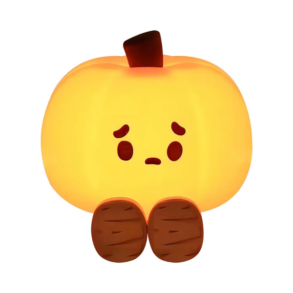 Pumpkin Night Light (Squeezable & Tappable)