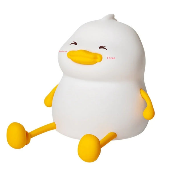 Funny Duck Night Light (Squeezable & Tappable)