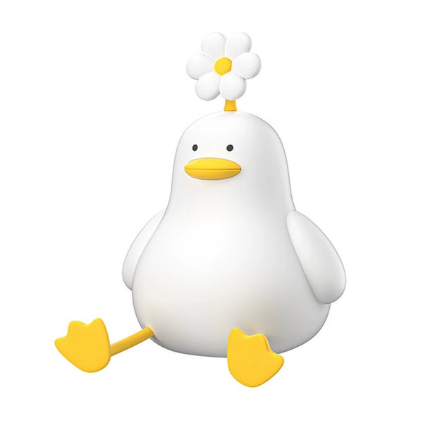 Flower Duck Night Light (Squeezable & Tappable)