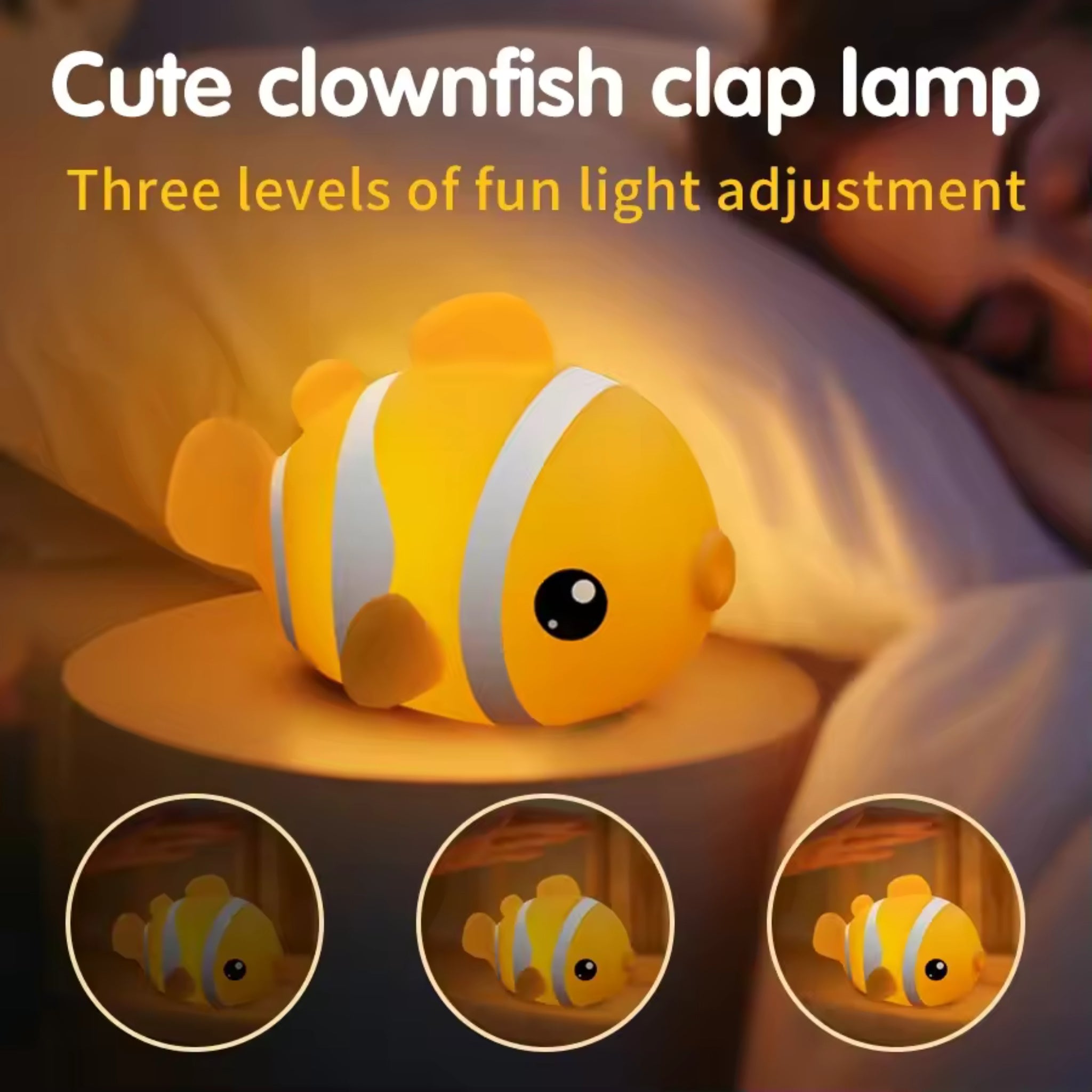🐟 Clownfish Night Lamp