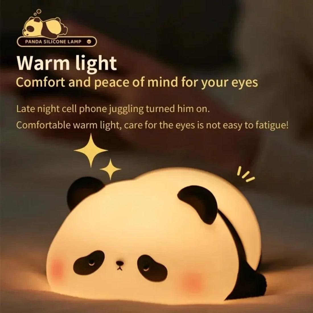 🐼 Lying Panda Night Light