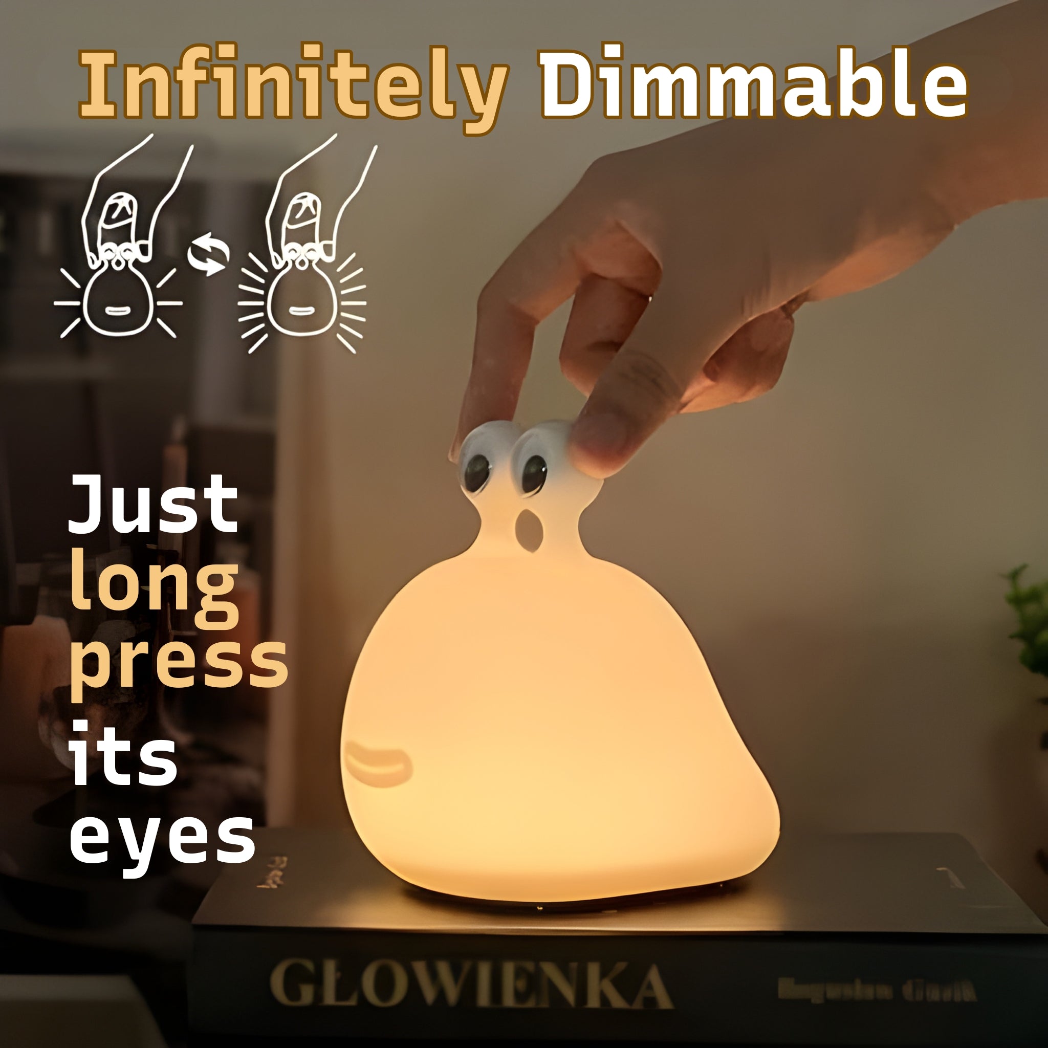 👽 Slug Night Light