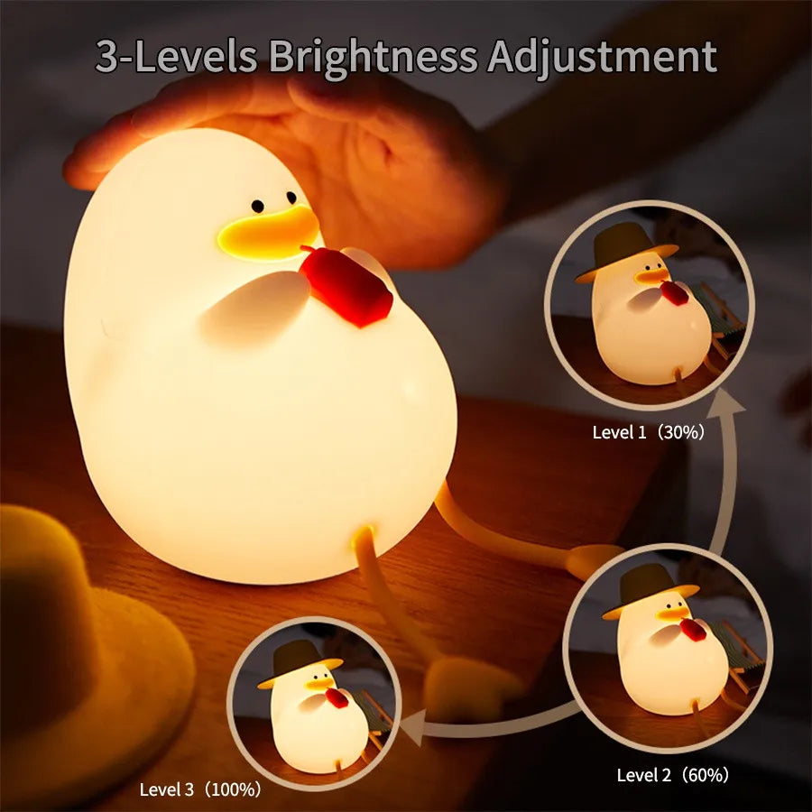 👒 Chill Duck Night Light