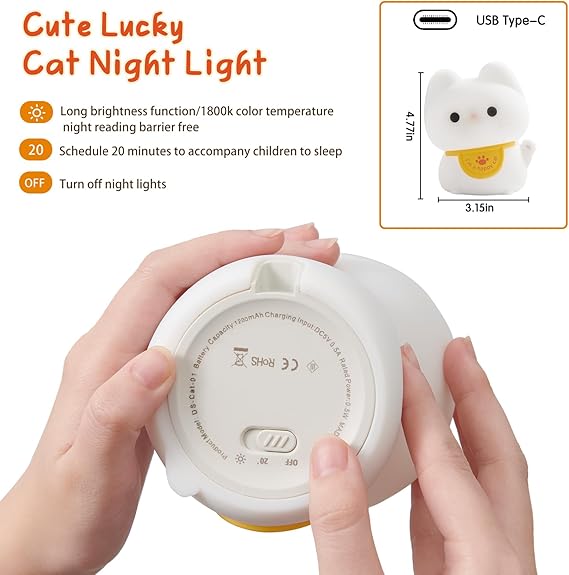 😺 Cat Night Light