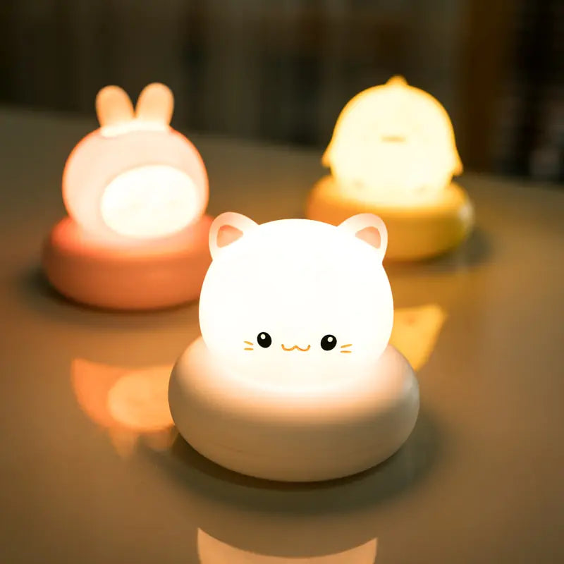 🐾 Mini Animal Night Lights