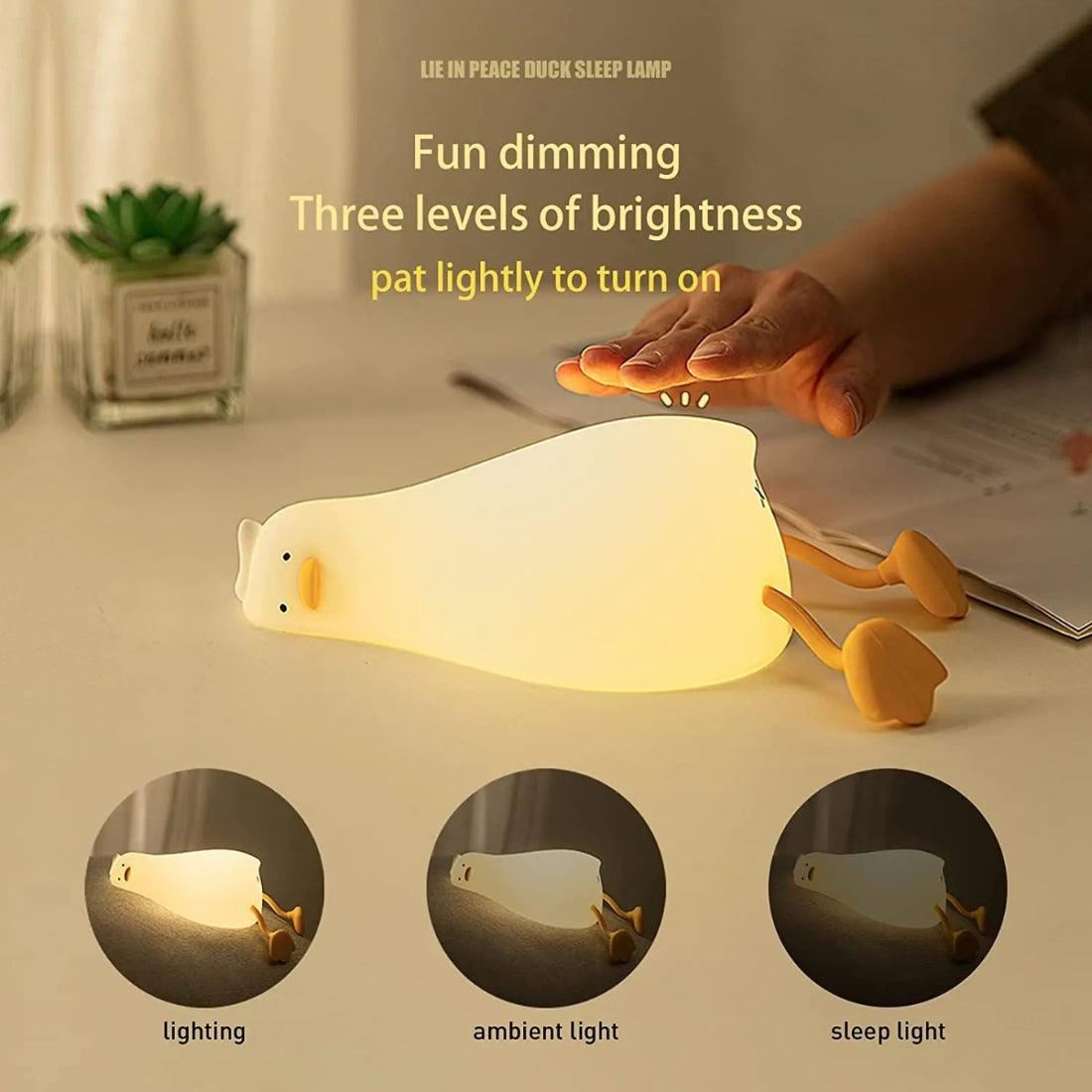🦆 Lying Duck Night Light
