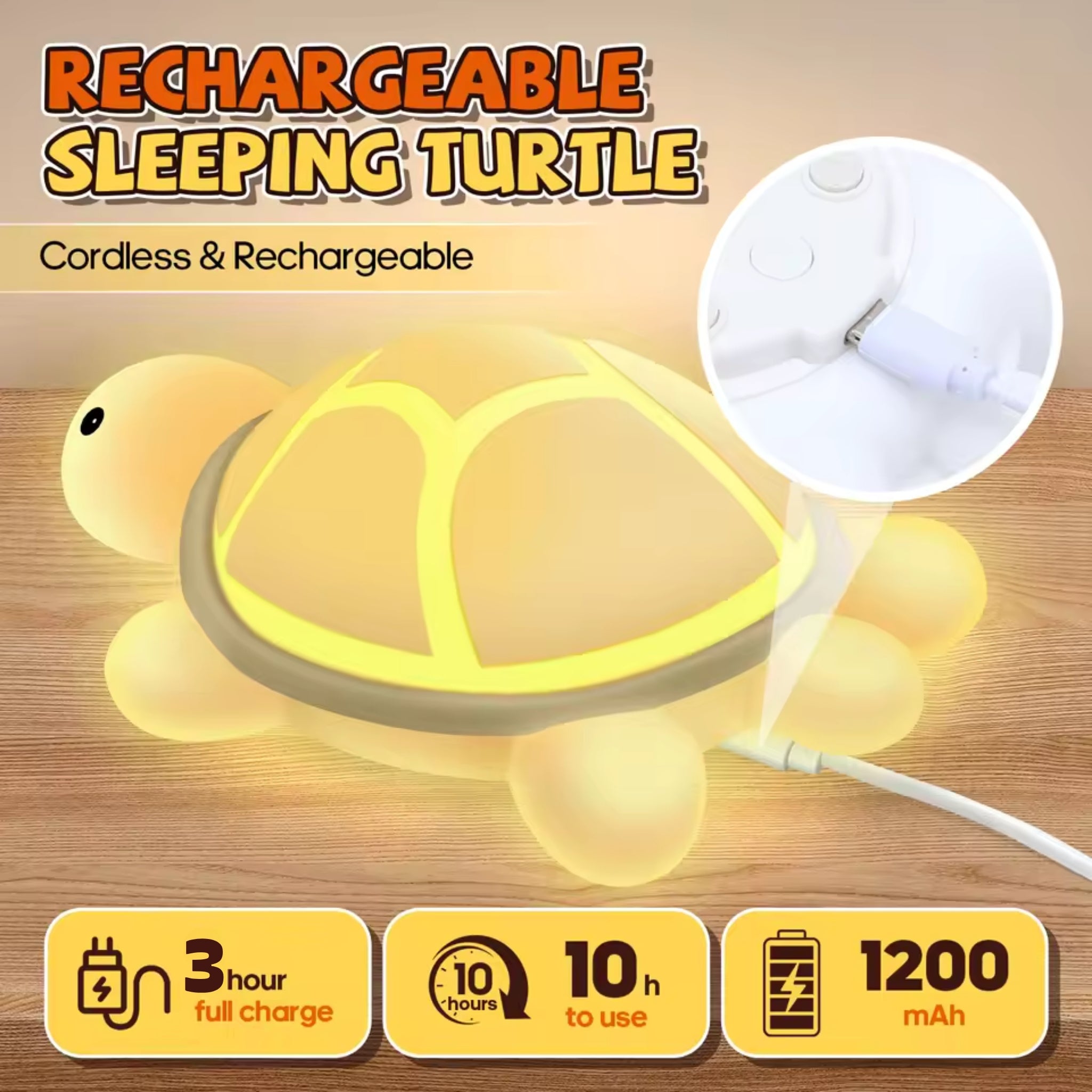 🐢 Turtle Night Light