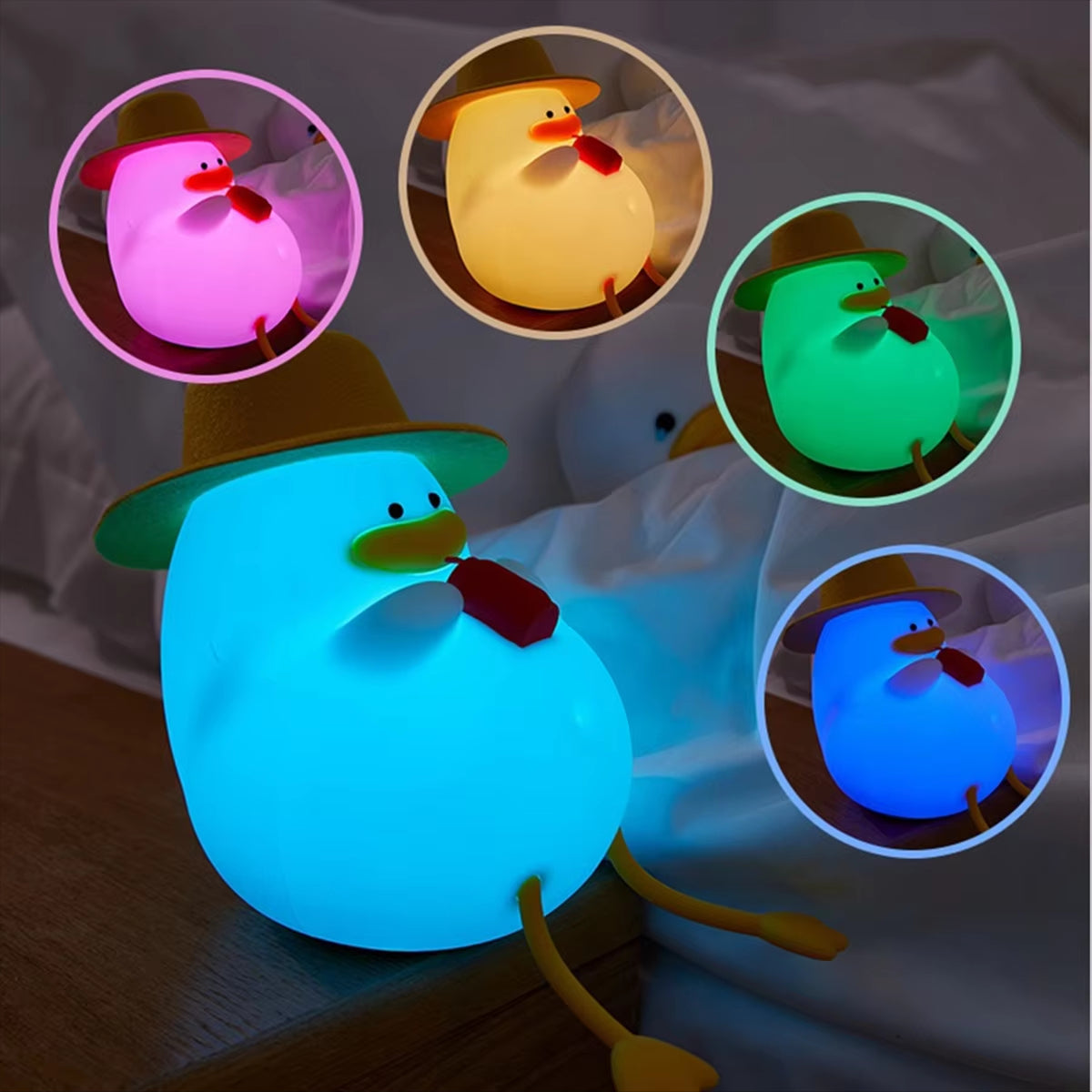 👒 Chill Duck Night Light