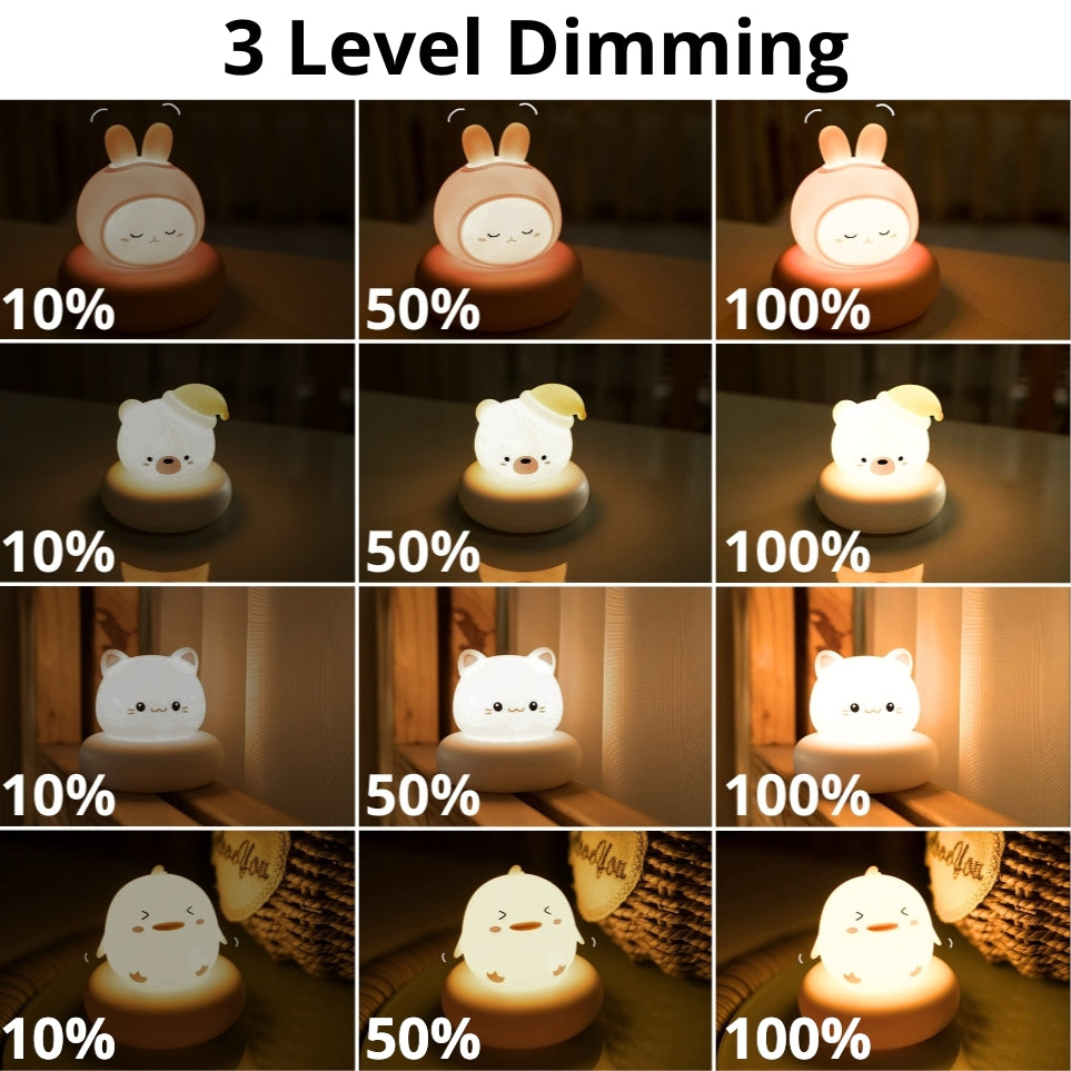 🐾 Mini Animal Night Lights