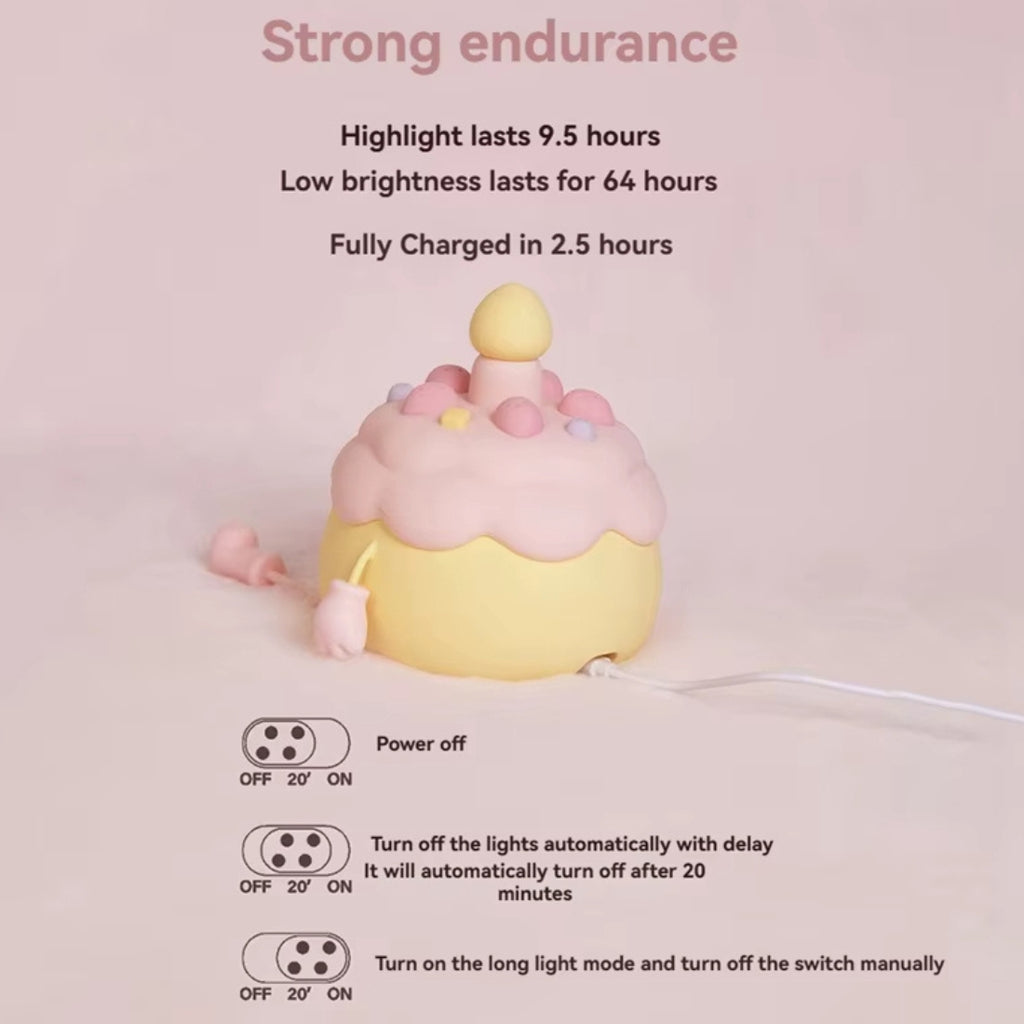 🎂 Birthday Cake Night Light