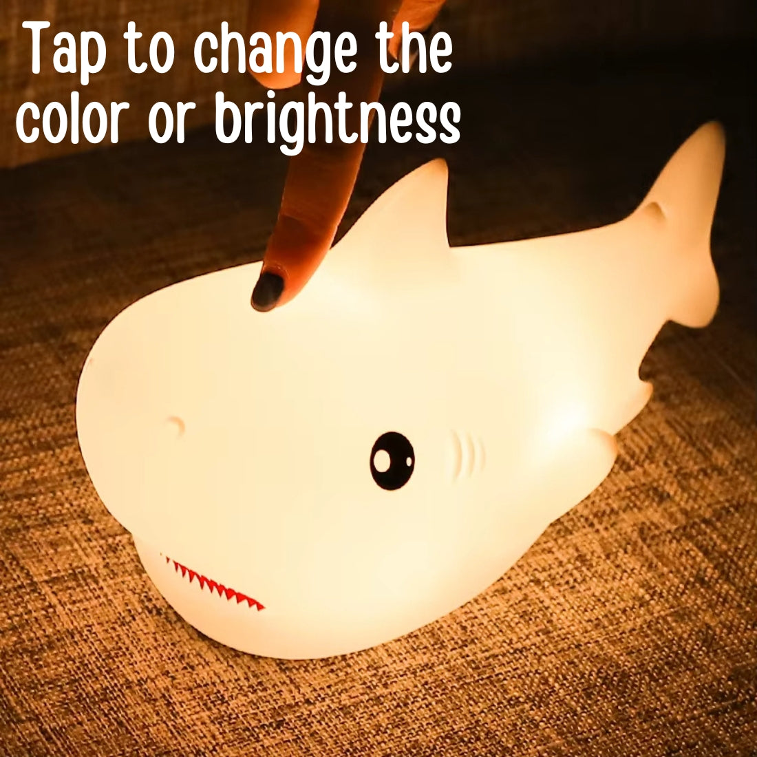 🦈 Shark Night Light