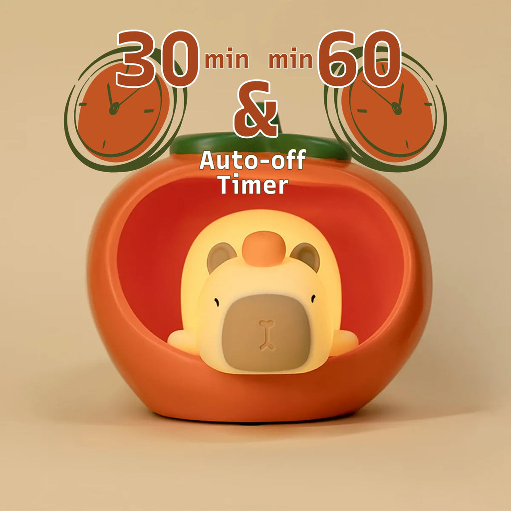 🍊 Lying Capybara Night Light