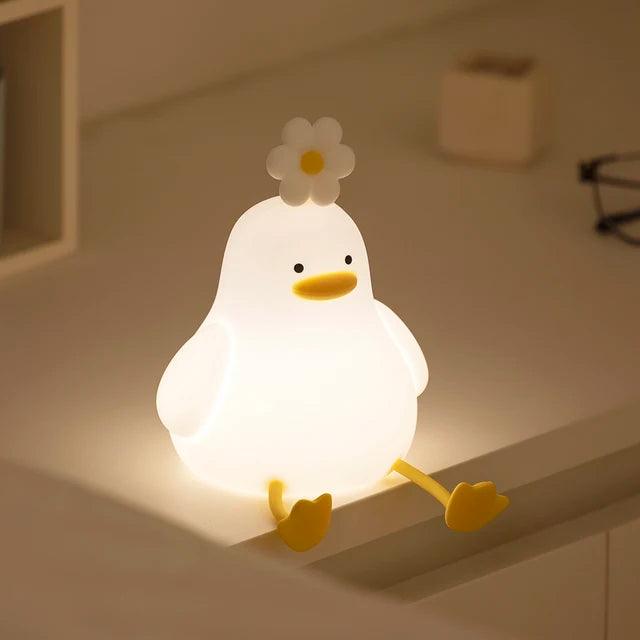 🌼 Flower Duck Night Light