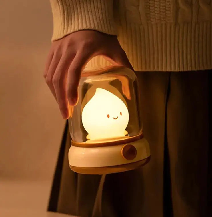 🕯️ Retro Flameless Candle Night Light