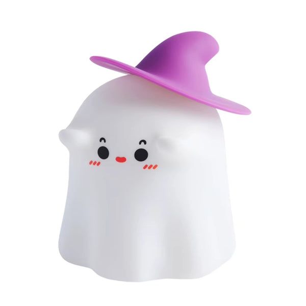 Halloween Ghost Night Light (Squeezable & Tappable)