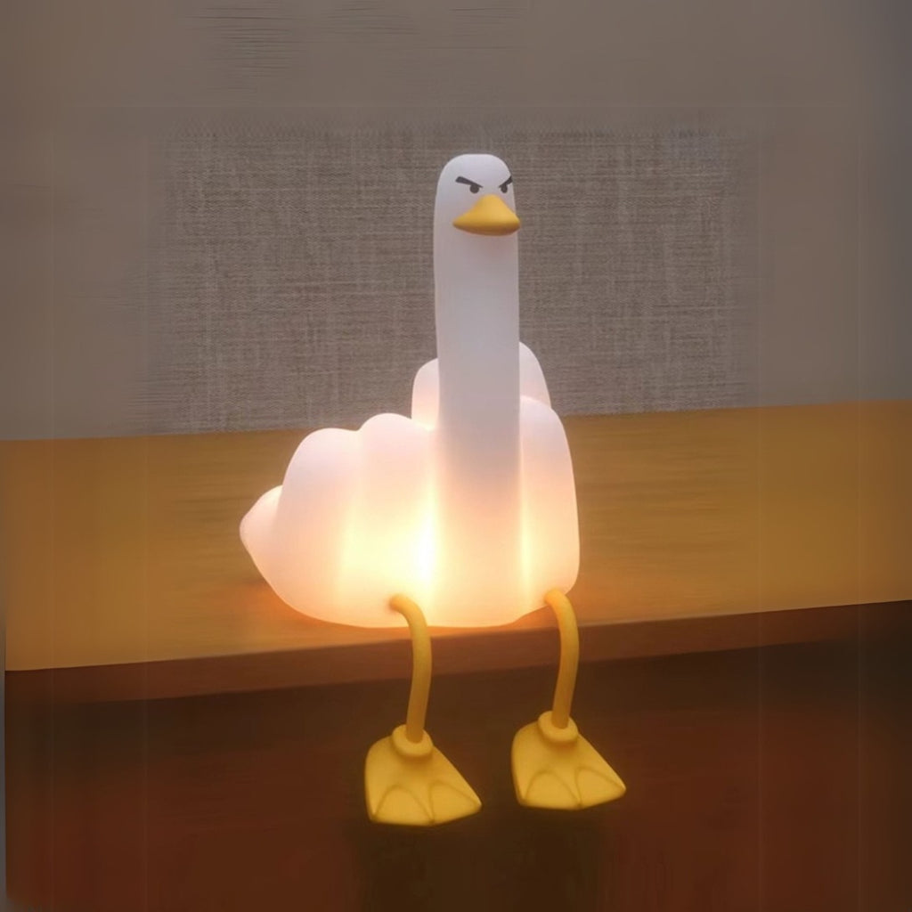 🖕 Middle Finger Duck Night Light