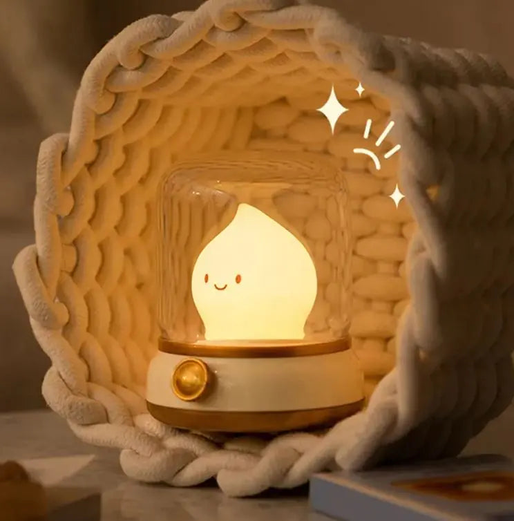 🕯️ Retro Flameless Candle Night Light