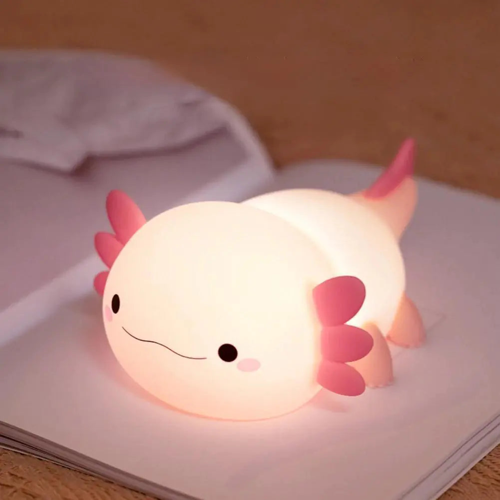 🌸 Axolotl Night Light