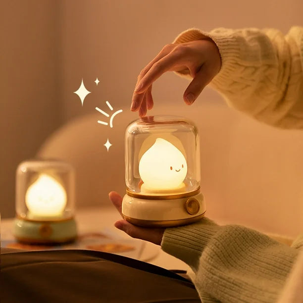 🕯️ Retro Flameless Candle Night Light