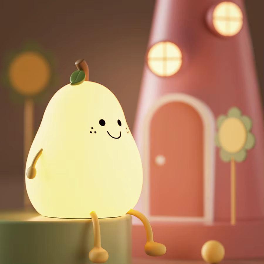 🍐 Pear Fruit Night Light