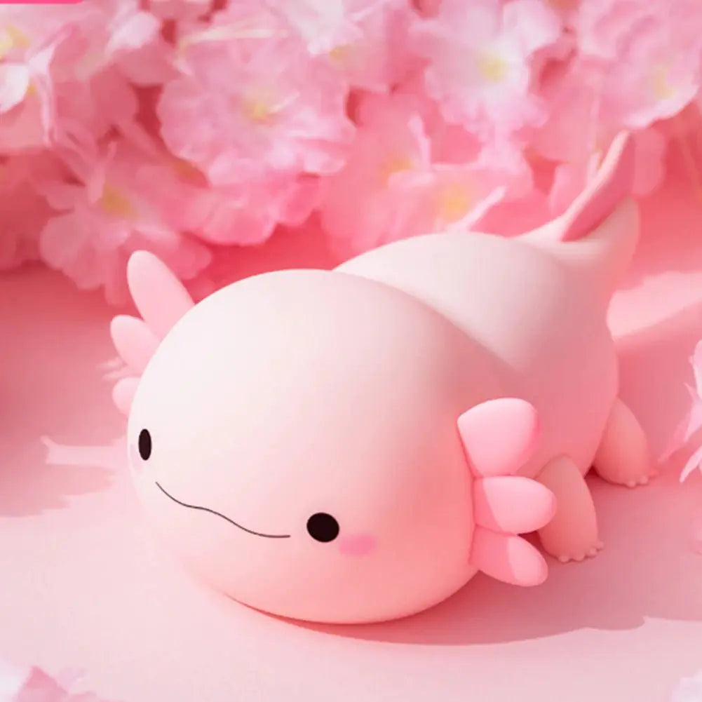 🌸 Axolotl Night Light